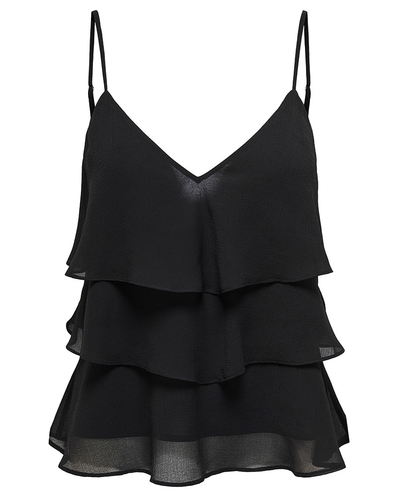 ONLY ONLLINN LIFE FLOUNCE SINGLET WVN NOOS - 15351364