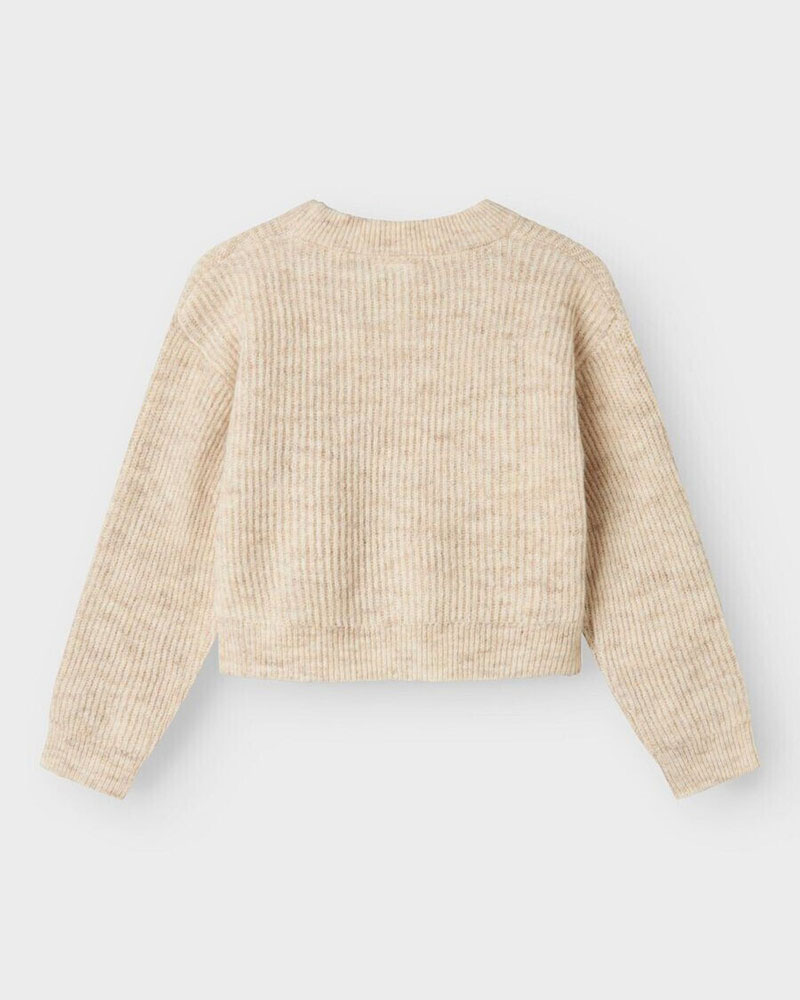 NAME IT NKFHOLLY LS BOXY SHORT KNIT NOOS - 13245039 NAME IT NKFHOLLY LS BOXY SHORT KNIT NOOS - 13245039
