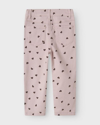 NAME IT NMFROSE STRAIGHT AOP TWILL PANT 7218-YF - 13246062 NAME IT NMFROSE STRAIGHT AOP TWILL PANT 7218-YF - 13246062