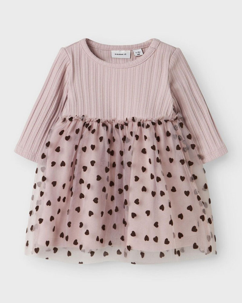 NAME IT NBFNEA LS TULLE DRESS - 13246503
