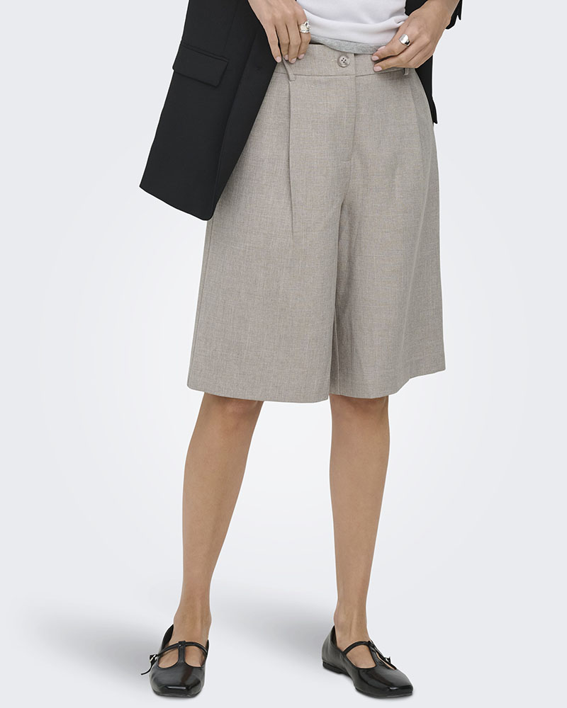 ONLY ONLLINDA HW MEL LONG SHORTS TLR NOOS - 15351444