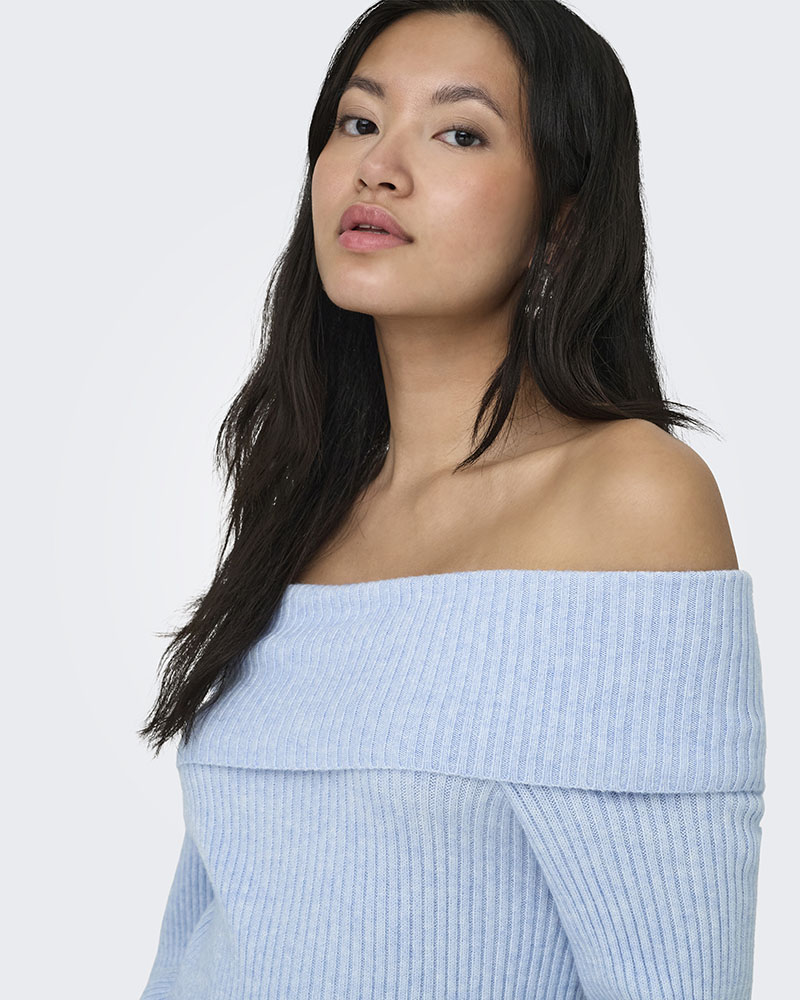 ONLY ONLKATIA LIFE LS OFF SHOULDER KNT NOOS - 15311830