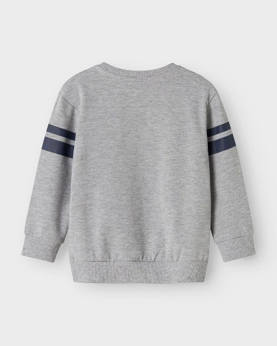 NAME IT NMMADAM SPIDER NREG SWEAT BRU MAR - 13247174