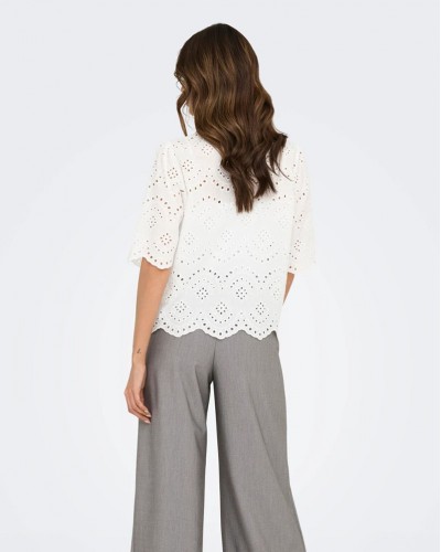 ONLY ONLVALAIS S/S SHIRT WVN NOOS - 15351106