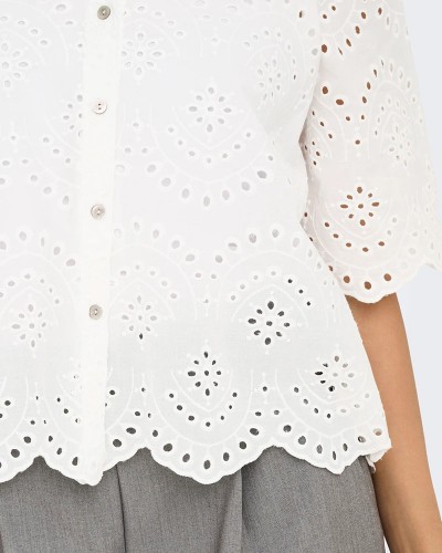 ONLY ONLVALAIS S/S SHIRT WVN NOOS - 15351106