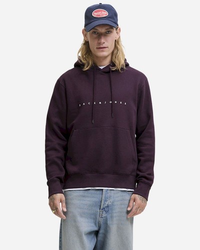 JACK & JONES JJESTAR JJ SWEAT HOOD NOOS - 12233972