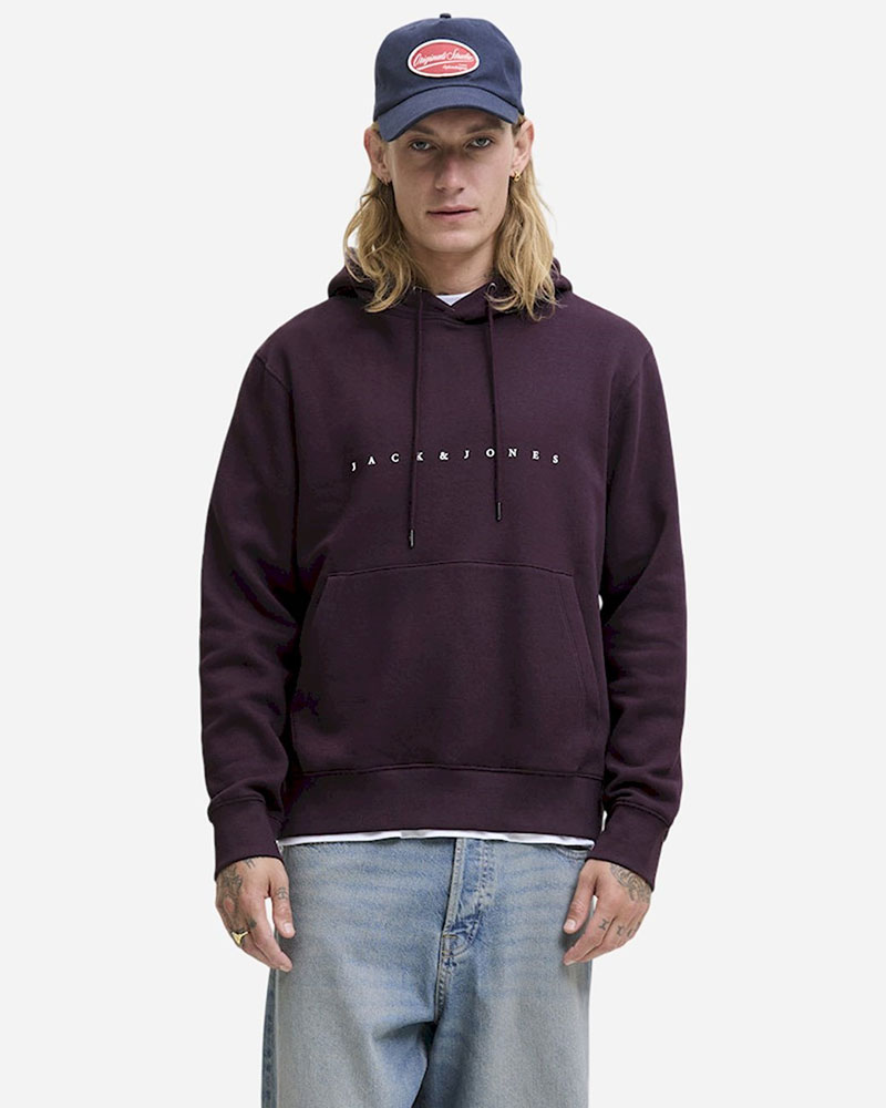 JACK & JONES JJESTAR JJ SWEAT HOOD NOOS - 12233972