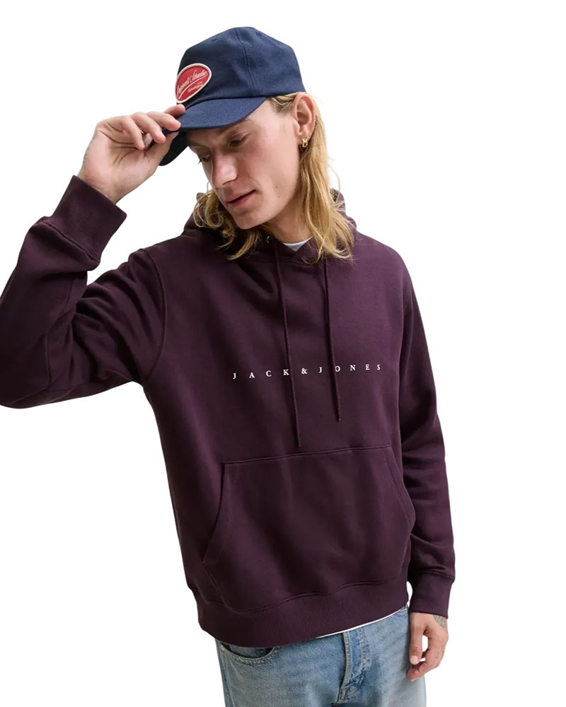 JACK & JONES JJESTAR JJ SWEAT HOOD NOOS - 12233972