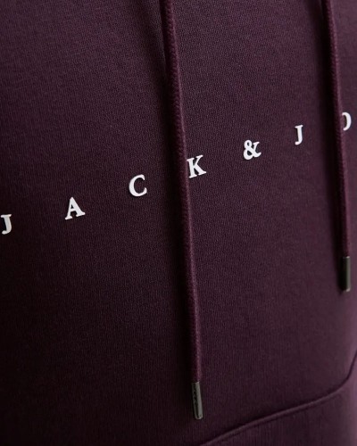 JACK & JONES JJESTAR JJ SWEAT HOOD NOOS - 12233972