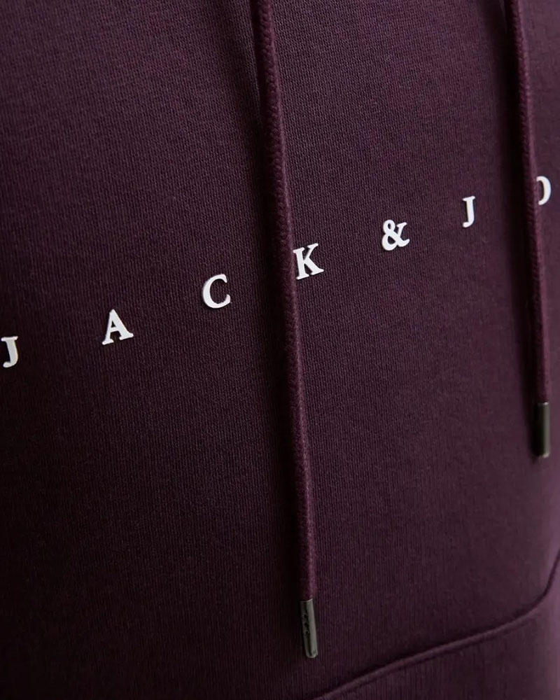 JACK & JONES JJESTAR JJ SWEAT HOOD NOOS - 12233972
