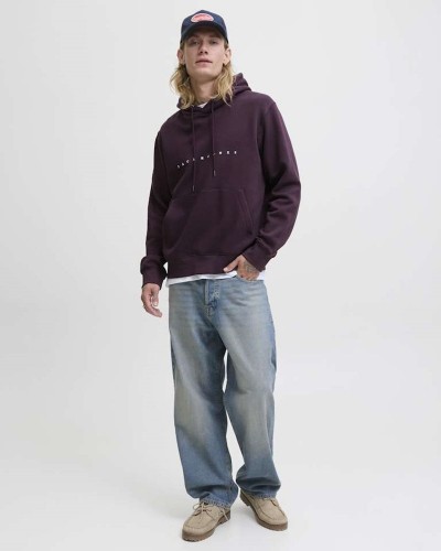 JACK & JONES JJESTAR JJ SWEAT HOOD NOOS - 12233972