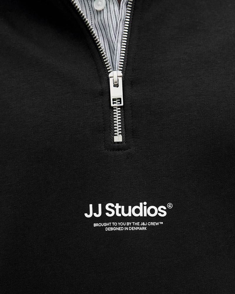 JACK & JONES JJESOHO SWEAT QUARTER ZIP HN NOOS - 12278793 JACK & JONES JJESOHO SWEAT QUARTER ZIP HN NOOS - 12278793