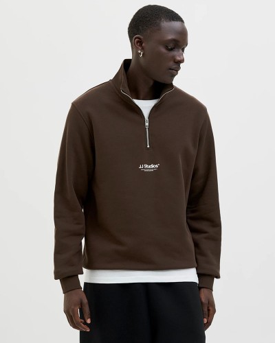 JACK & JONES JJESOHO SWEAT QUARTER ZIP HN NOOS - 12278793 JACK & JONES JJESOHO SWEAT QUARTER ZIP HN NOOS - 12278793