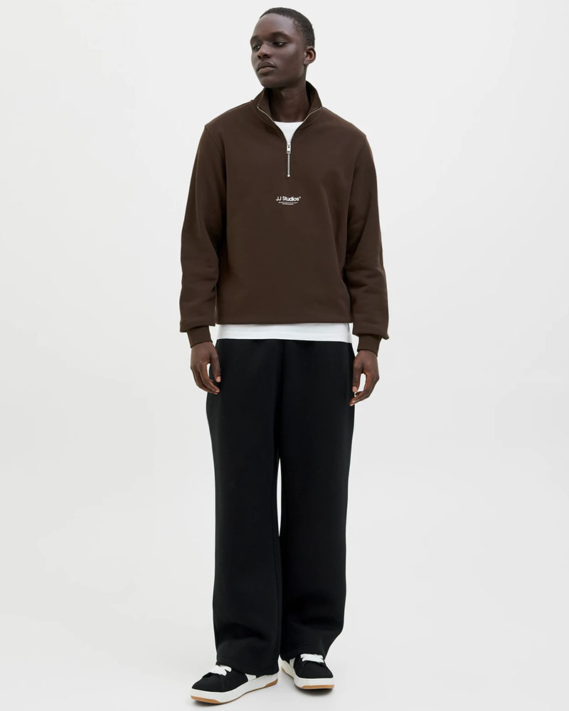 JACK & JONES JJESOHO SWEAT QUARTER ZIP HN NOOS - 12278793 JACK & JONES JJESOHO SWEAT QUARTER ZIP HN NOOS - 12278793