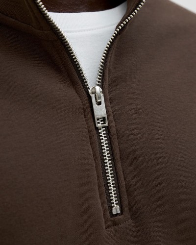 JACK & JONES JJESOHO SWEAT QUARTER ZIP HN NOOS - 12278793 JACK & JONES JJESOHO SWEAT QUARTER ZIP HN NOOS - 12278793