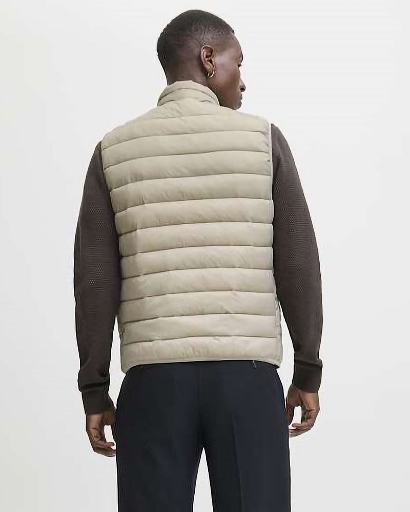 JACK & JONES JJEBRADLEY LIGHT BODYWARMER COLLAR NOOS - 12280973