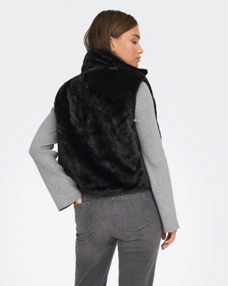 ONLY ONLDANA FAUX FUR REV.WAISTCOAT OTW CC - 15348986