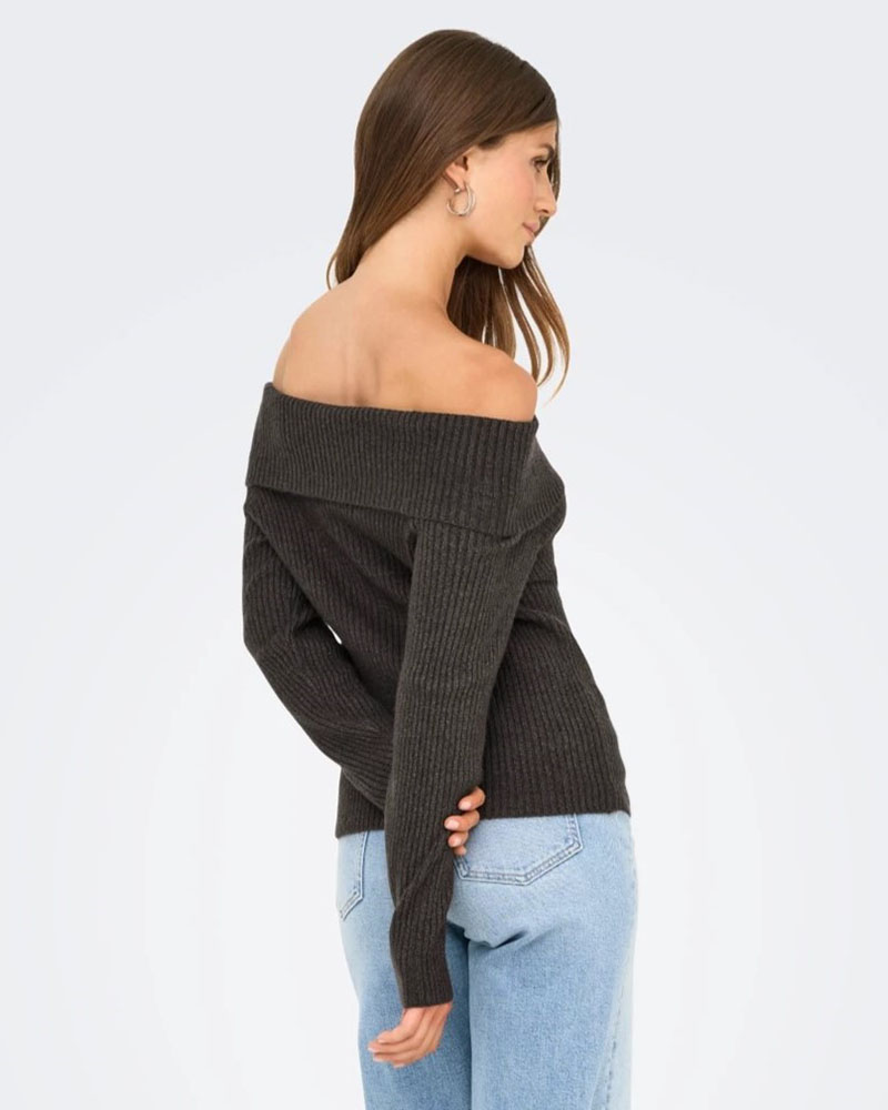 ONLY ONLKATIA LIFE LS OFF SHOULDER KNT NOOS - 15311830