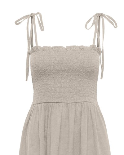 ONLY ONLTIZANA STRAP SMOCK SHORT DRESS WVN - 15358533 ONLY ONLTIZANA STRAP SMOCK SHORT DRESS WVN - 15358533