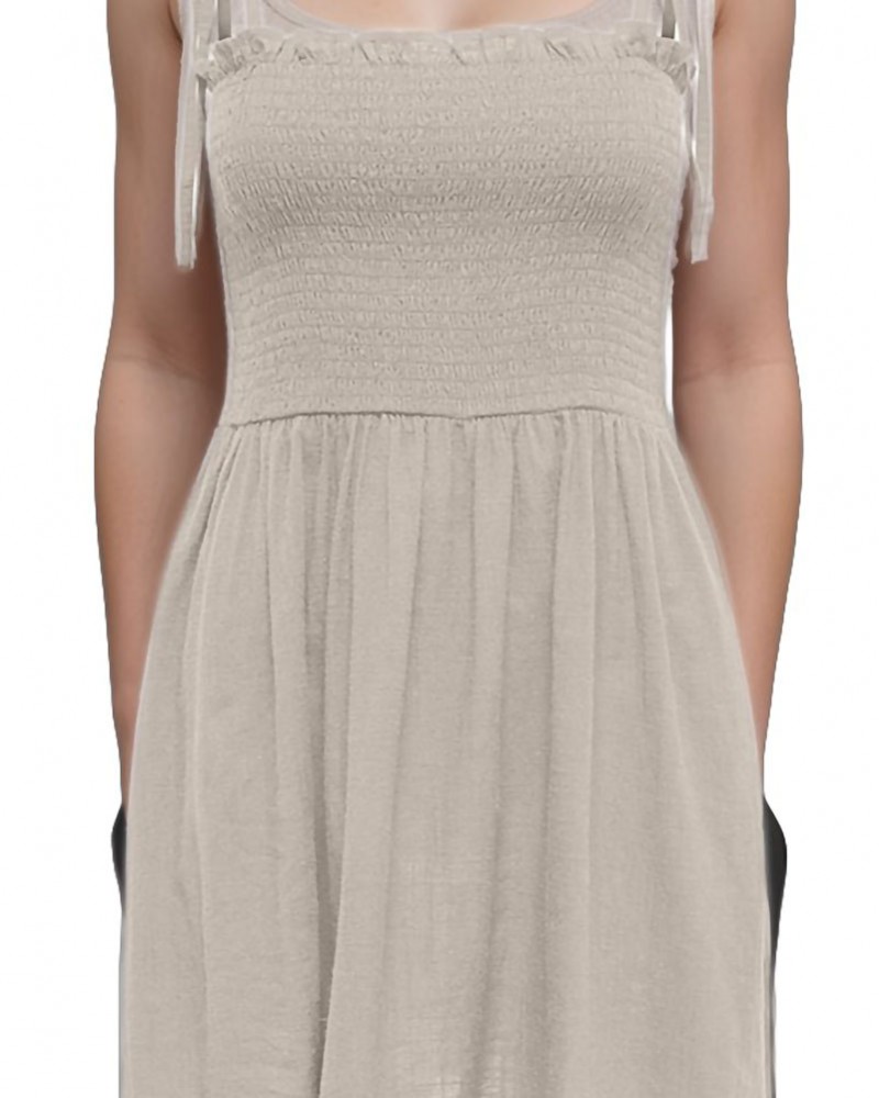 ONLY ONLTIZANA STRAP SMOCK SHORT DRESS WVN - 15358533 ONLY ONLTIZANA STRAP SMOCK SHORT DRESS WVN - 15358533