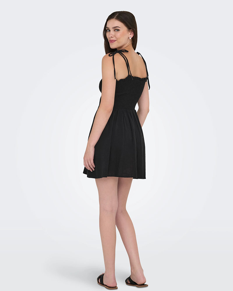 ONLY ONLTIZANA STRAP SMOCK SHORT DRESS WVN - 15358533 ONLY ONLTIZANA STRAP SMOCK SHORT DRESS WVN - 15358533