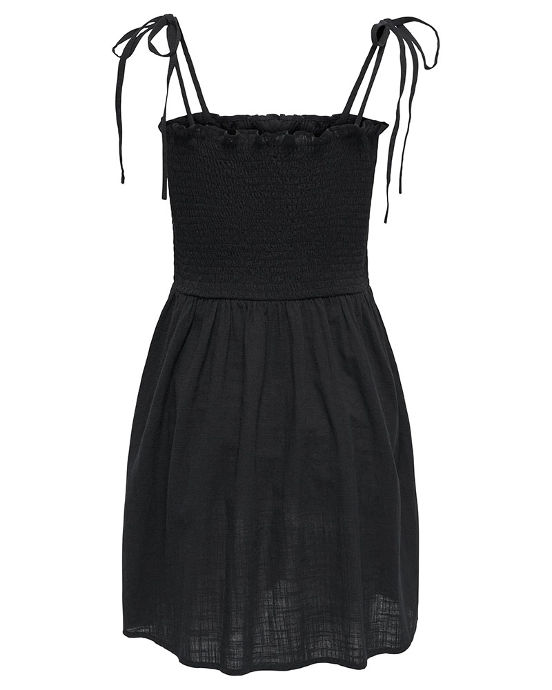 ONLY ONLTIZANA STRAP SMOCK SHORT DRESS WVN - 15358533 ONLY ONLTIZANA STRAP SMOCK SHORT DRESS WVN - 15358533