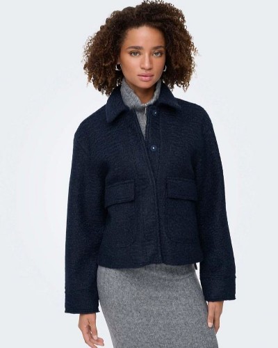 ONLY ONLSANNE BOUCLE SHORT JACKET BF OTW - 15358870