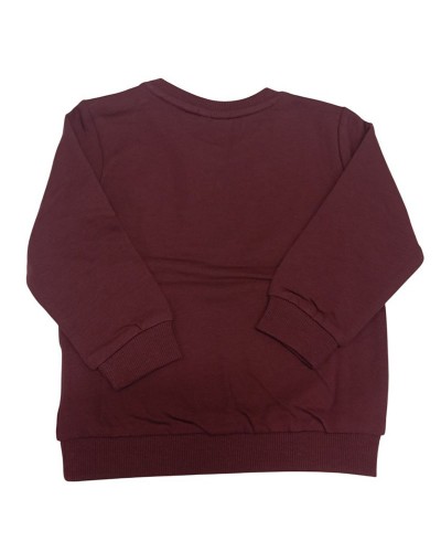 NAME IT NBFVRILLIE LS SWEAT BOX BRU - 13226050