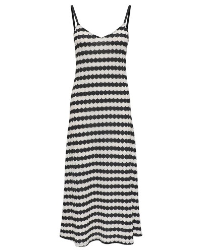 ONLY ONLEVARA LIFE S/L STRIPE DRESS JRS NOOS - 15357679
