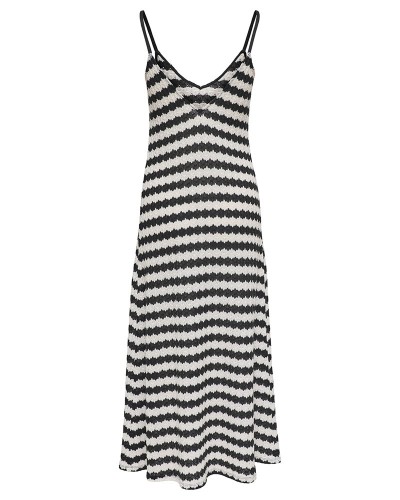 ONLY ONLEVARA LIFE S/L STRIPE DRESS JRS NOOS - 15357679
