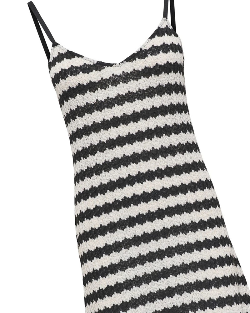 ONLY ONLEVARA LIFE S/L STRIPE DRESS JRS NOOS - 15357679