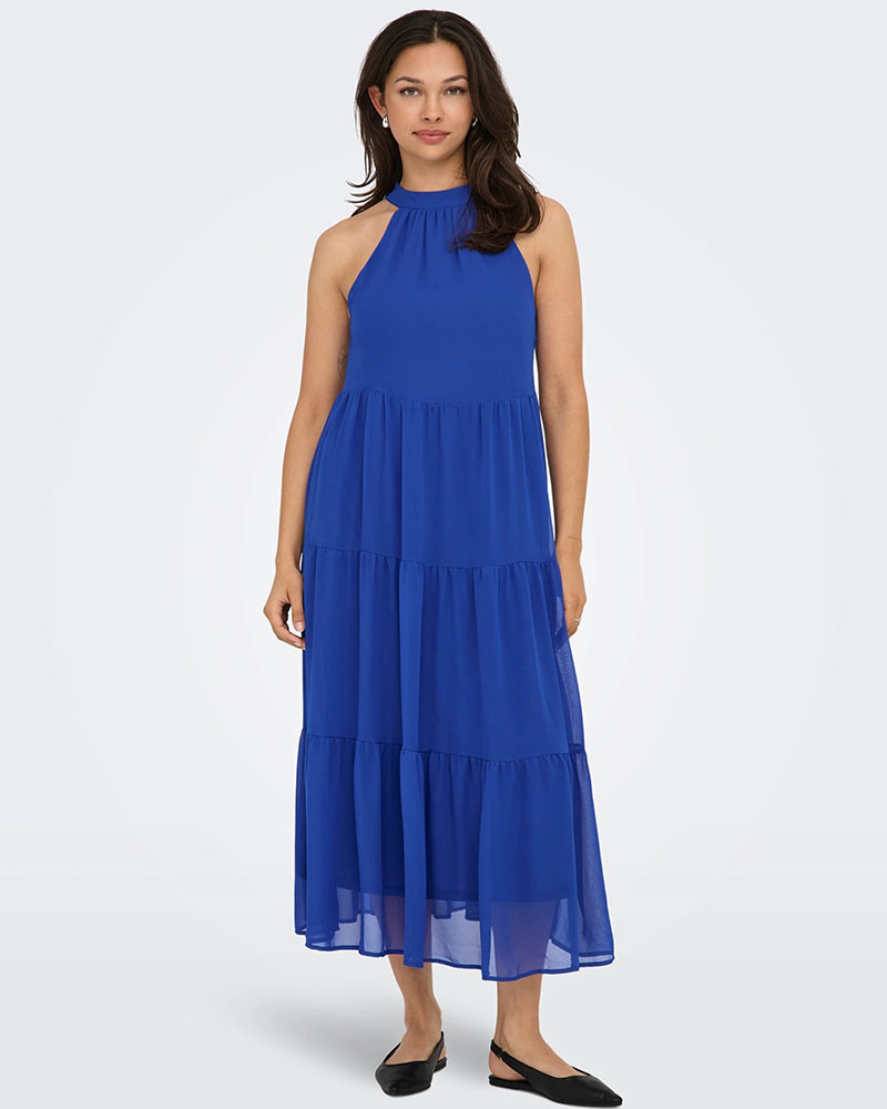 ONLY ONLPETRA LIFE HALTER NECK ANK DRESS WVN - 15357770 ONLY ONLPETRA LIFE HALTER NECK ANK DRESS WVN - 15357770