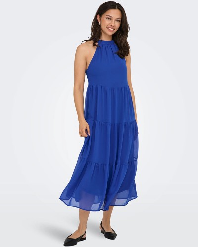 ONLY ONLPETRA LIFE HALTER NECK ANK DRESS WVN - 15357770 ONLY ONLPETRA LIFE HALTER NECK ANK DRESS WVN - 15357770