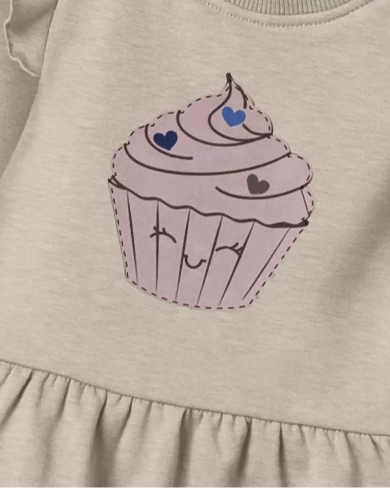 NAME IT NBFNILDA LS SWEAT DRESS BRU - 13246541 NAME IT NBFNILDA LS SWEAT DRESS BRU - 13246541