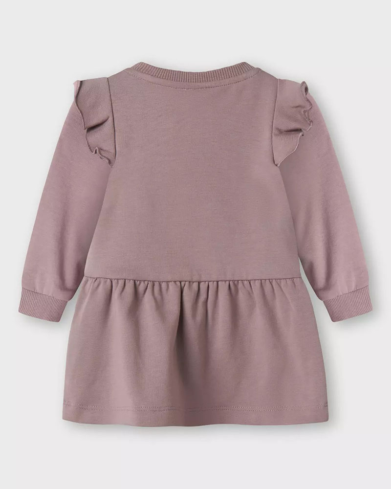 NAME IT NBFNILDA LS SWEAT DRESS BRU - 13246541 NAME IT NBFNILDA LS SWEAT DRESS BRU - 13246541
