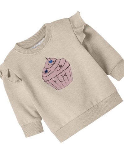 NAME IT NBFNILDA LS SWEAT BRU - 13246489