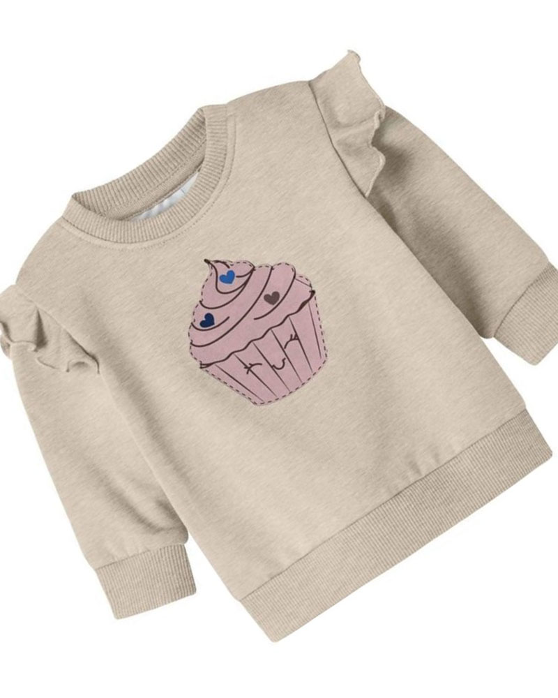 NAME IT NBFNILDA LS SWEAT BRU - 13246489