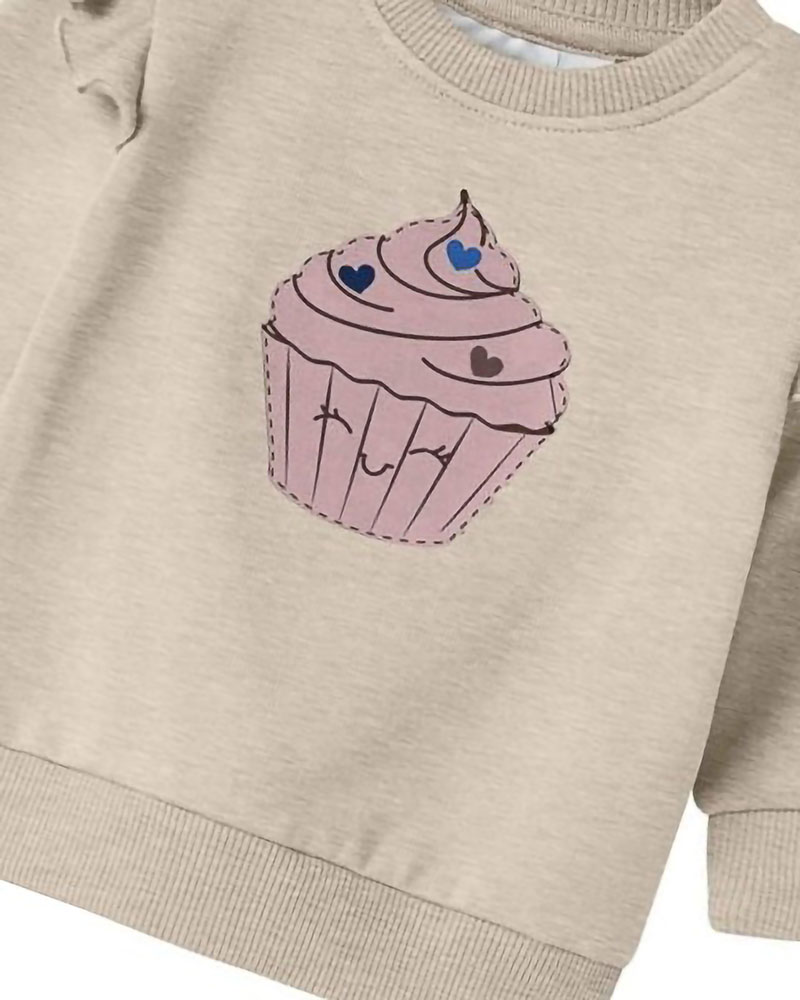 NAME IT NBFNILDA LS SWEAT BRU - 13246489