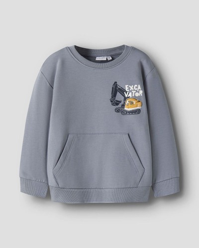 NAME IT NMMVUGO LS NREG SWEAT BRU - 13234314