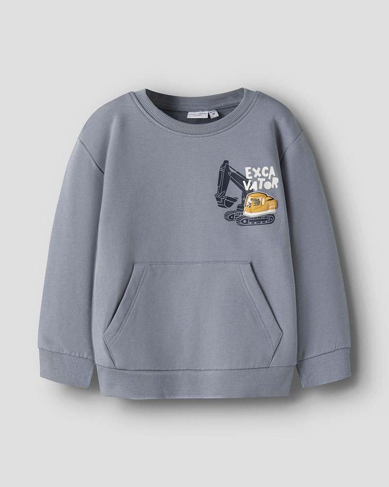 NAME IT NMMVUGO LS NREG SWEAT BRU - 13234314