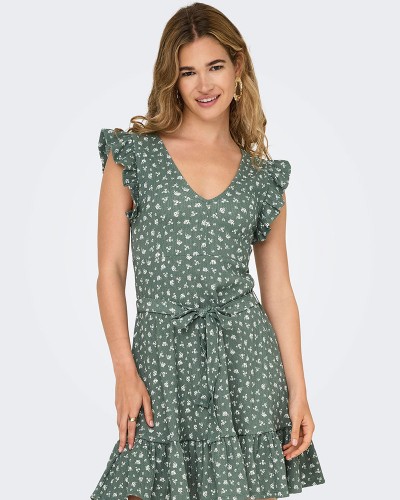 ONLY ONLHILLARY V NECK BELT DRESS CS OX JRS - 15360716 ONLY ONLHILLARY V NECK BELT DRESS CS OX JRS - 15360716