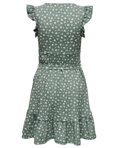 ONLY ONLHILLARY V NECK BELT DRESS CS OX JRS - 15360716 ONLY ONLHILLARY V NECK BELT DRESS CS OX JRS - 15360716