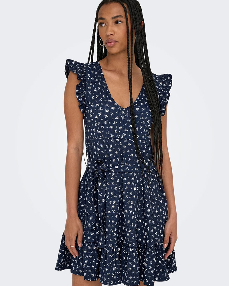 ONLY ONLHILLARY V NECK BELT DRESS CS OX JRS - 15360716 ONLY ONLHILLARY V NECK BELT DRESS CS OX JRS - 15360716