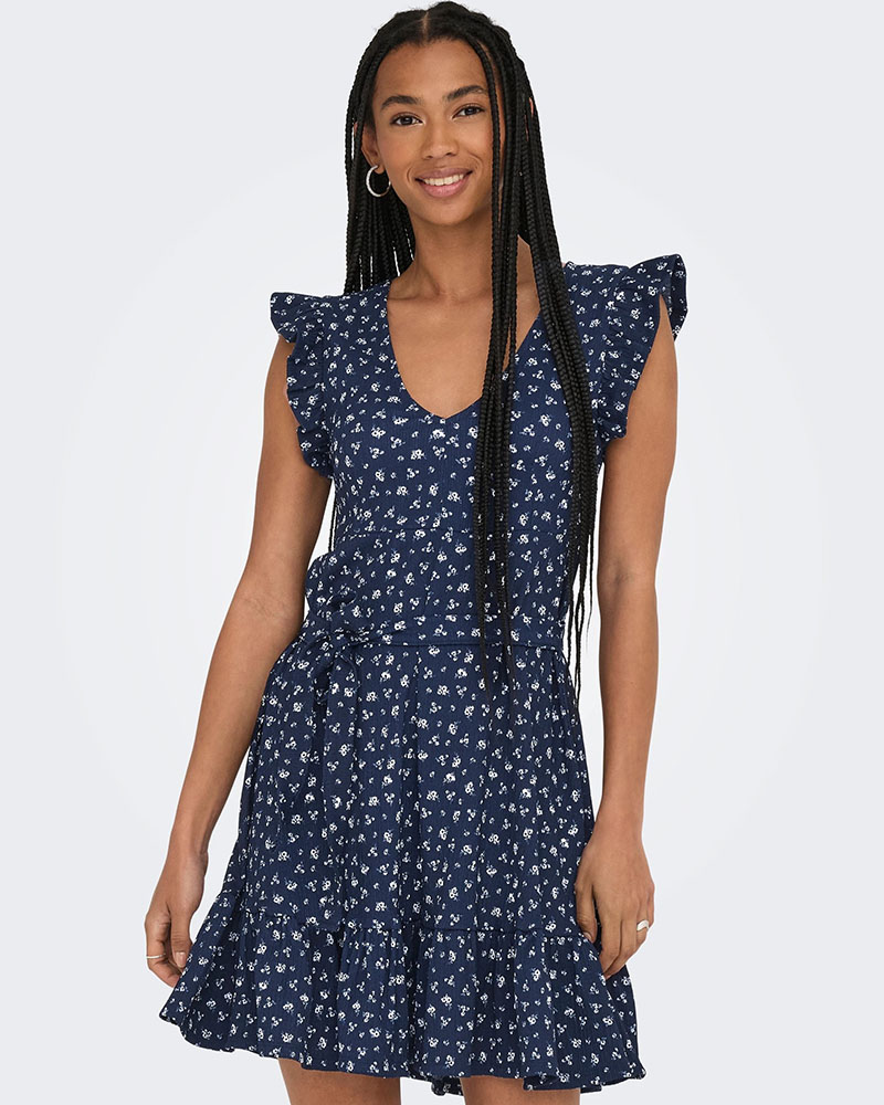 ONLY ONLHILLARY V NECK BELT DRESS CS OX JRS - 15360716 ONLY ONLHILLARY V NECK BELT DRESS CS OX JRS - 15360716
