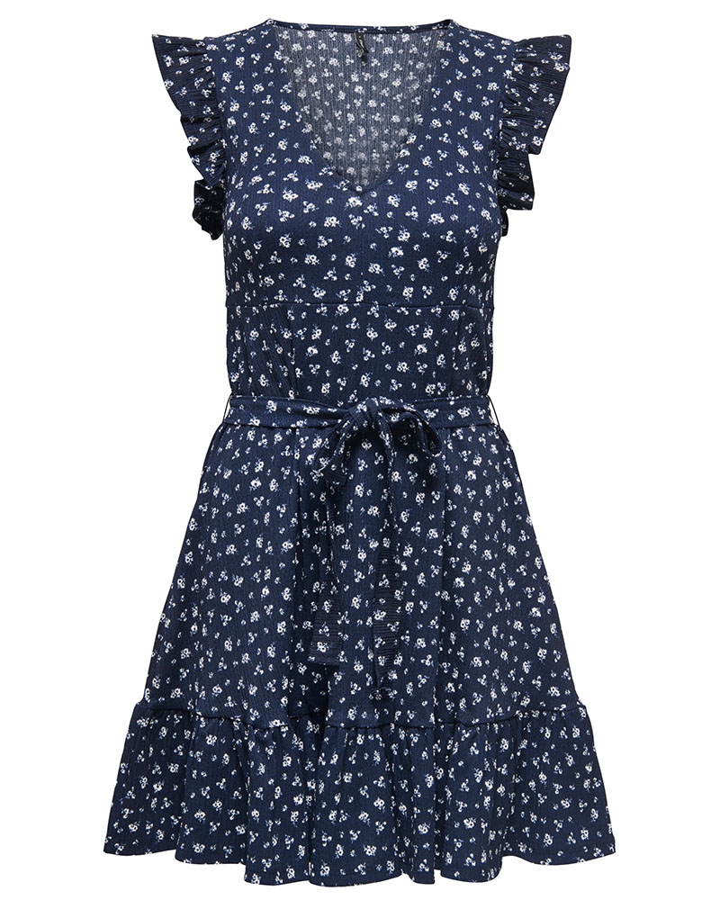 ONLY ONLHILLARY V NECK BELT DRESS CS OX JRS - 15360716 ONLY ONLHILLARY V NECK BELT DRESS CS OX JRS - 15360716