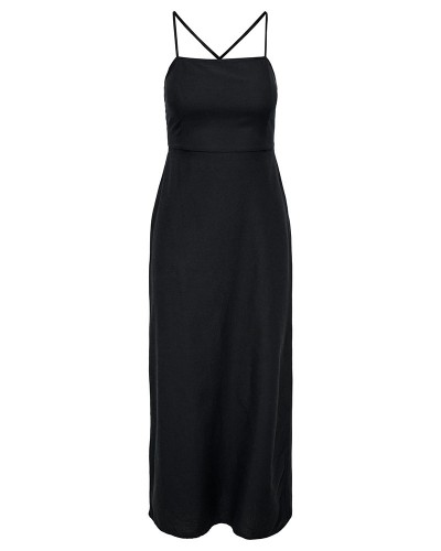 ONLY ONLJAKIRI LINEN STRAP MIDI DRESS WVN - 15357771 ONLY ONLJAKIRI LINEN STRAP MIDI DRESS WVN - 15357771