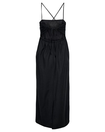 ONLY ONLJAKIRI LINEN STRAP MIDI DRESS WVN - 15357771 ONLY ONLJAKIRI LINEN STRAP MIDI DRESS WVN - 15357771