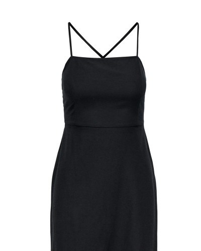 ONLY ONLJAKIRI LINEN STRAP MIDI DRESS WVN - 15357771 ONLY ONLJAKIRI LINEN STRAP MIDI DRESS WVN - 15357771