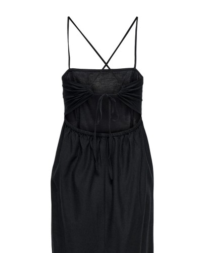 ONLY ONLJAKIRI LINEN STRAP MIDI DRESS WVN - 15357771 ONLY ONLJAKIRI LINEN STRAP MIDI DRESS WVN - 15357771