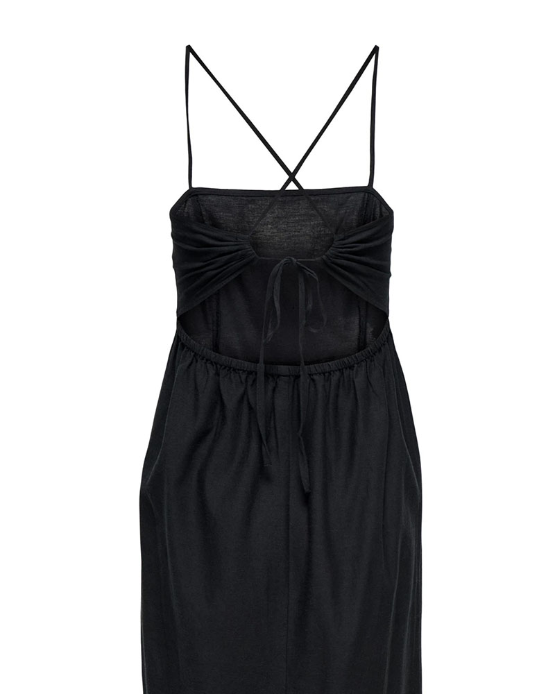 ONLY ONLJAKIRI LINEN STRAP MIDI DRESS WVN - 15357771 ONLY ONLJAKIRI LINEN STRAP MIDI DRESS WVN - 15357771